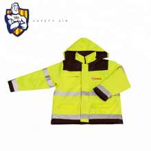 Custom  Reflective Yellow Motorcycle airbag Safety jacket With Led Lights